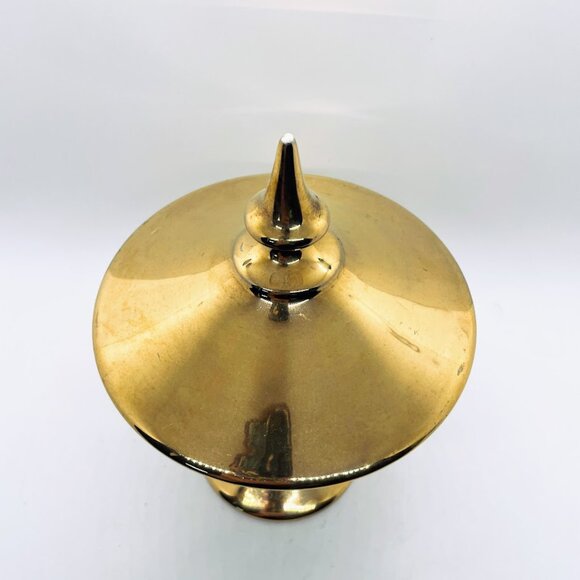 Vintage Royal Winton Golden Age Porcelain MCM Candy Dish Apothecary with Lid - Picture 2 of 13